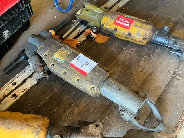Atlas copco pneumatische breekhamer (3x) - afbeelding 3 van  4