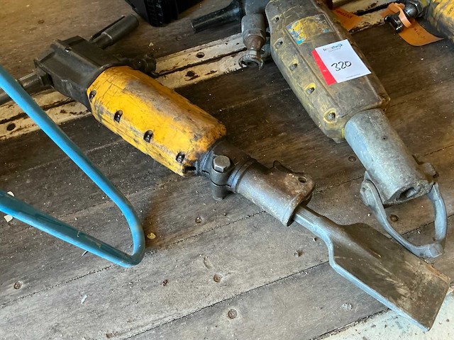 Atlas copco pneumatische breekhamer (3x) - afbeelding 4 van  4