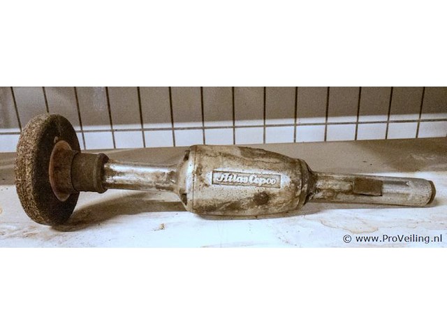 Atlas copco pneumatische handslijpmachine - afbeelding 1 van  2