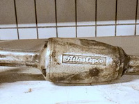 Atlas copco pneumatische handslijpmachine - afbeelding 1 van  2