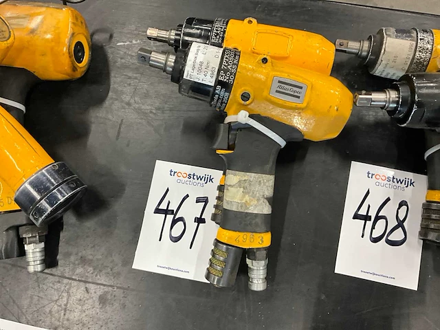 Atlas copco pneumatische slagmoersleutel (2x) - afbeelding 2 van  4