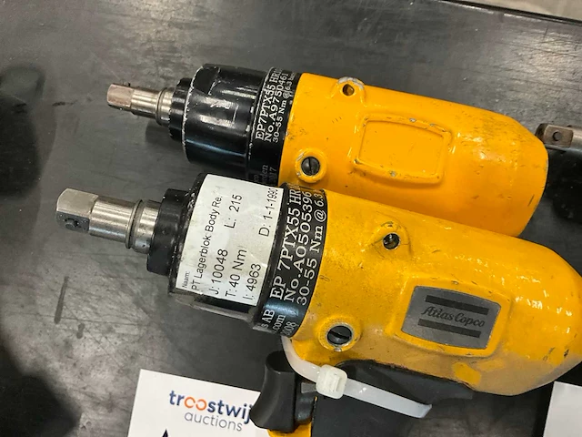 Atlas copco pneumatische slagmoersleutel (2x) - afbeelding 3 van  4