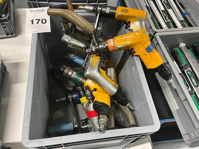 Atlas copco pneumatische slagmoersleutel (7x) - afbeelding 1 van  4