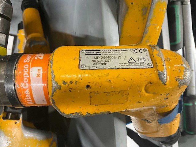 Atlas copco pneumatische slagmoersleutel (7x) - afbeelding 4 van  4