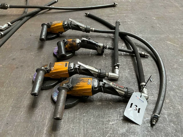 Atlas copco pneumatische slijpmachine (4x) - afbeelding 1 van  6