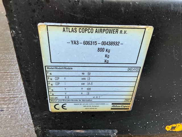 Atlas copco qas 14 aggregaat - afbeelding 17 van  24