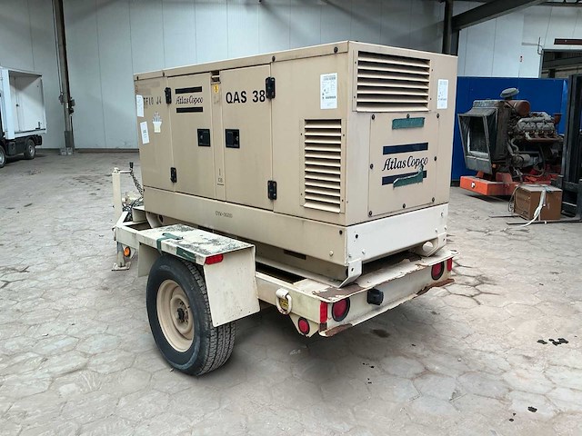 Atlas copco qas-38 stroomgenerator - afbeelding 6 van  11