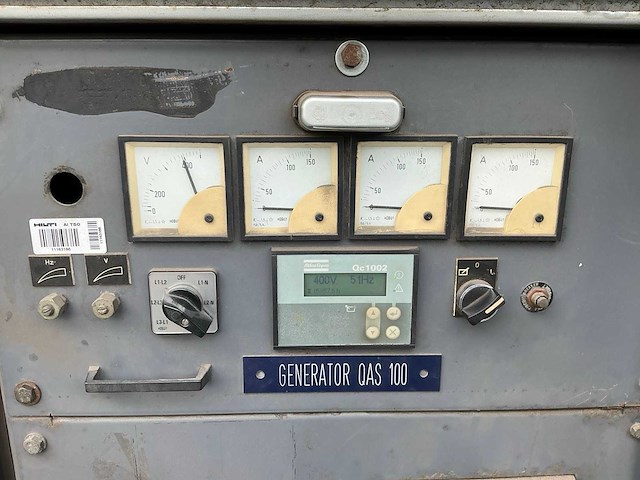 Atlas copco qas100 noodstroomaggregaat - afbeelding 2 van  16