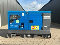 Atlas copco qas14 noodstroomaggregaat