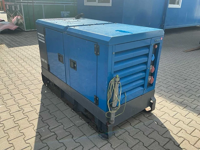 Atlas copco qas14 noodstroomaggregaat - afbeelding 11 van  13