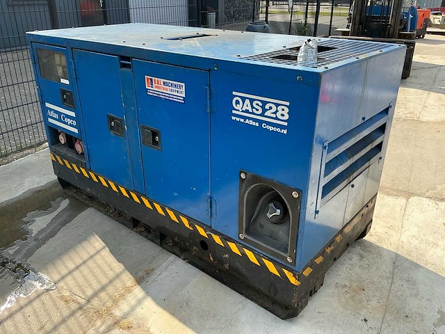 Atlas copco qas28 noodstroomaggregaat - afbeelding 1 van  14