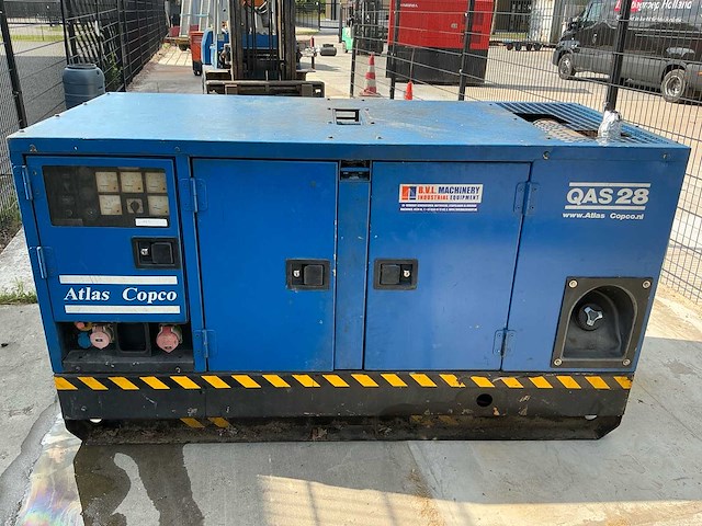 Atlas copco qas28 noodstroomaggregaat - afbeelding 2 van  14