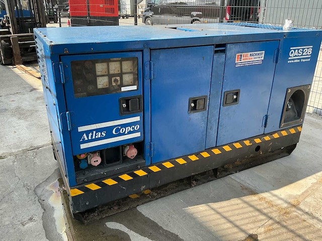 Atlas copco qas28 noodstroomaggregaat - afbeelding 3 van  14