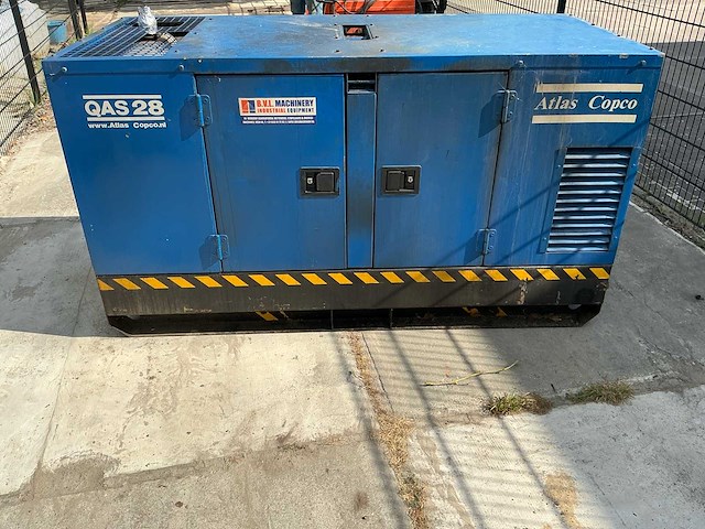 Atlas copco qas28 noodstroomaggregaat - afbeelding 5 van  14