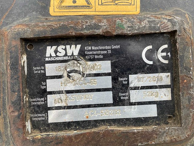 Atlas copco sb 202 hydraulische sloophamer - afbeelding 8 van  8