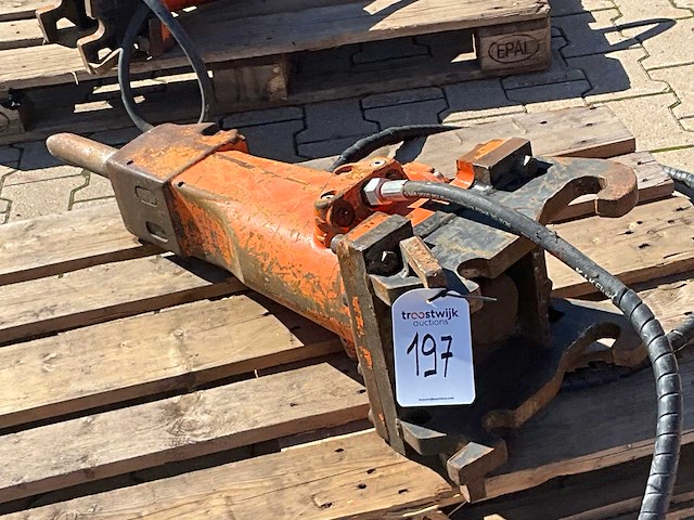 Atlas copco sb hydraulische breekhamer - afbeelding 4 van  8