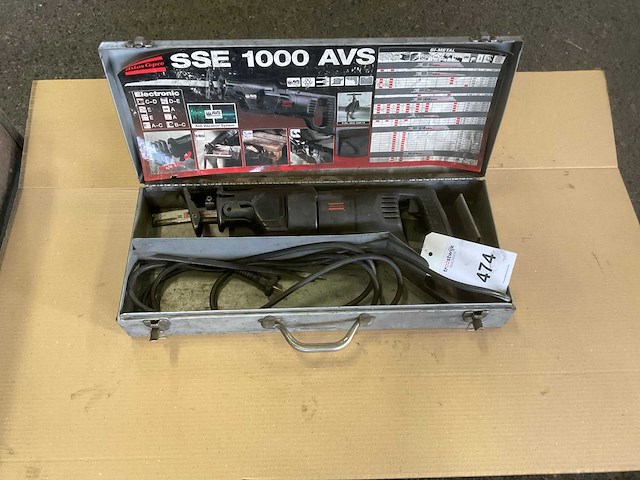 Atlas copco sse 1000 avs reciprozaag - afbeelding 1 van  8