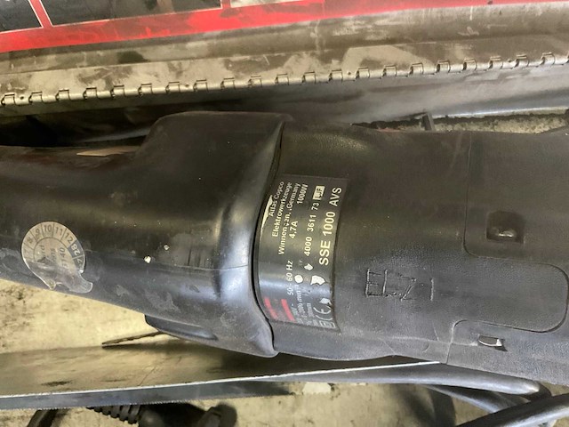 Atlas copco sse 1000 avs reciprozaag - afbeelding 3 van  8