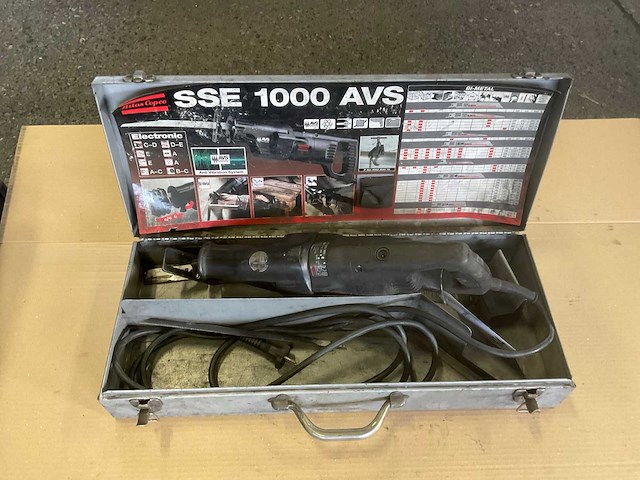 Atlas copco sse 1000 avs reciprozaag - afbeelding 7 van  8
