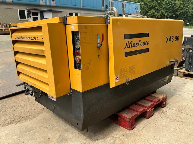 Atlas copco x-as 96 hogedrukcompressor - afbeelding 12 van  22