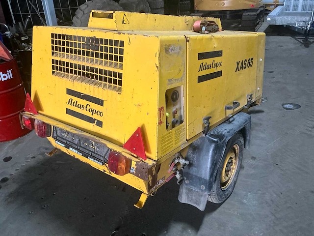 Atlas copco xas 65 kompressor aanhangwagen - afbeelding 4 van  25