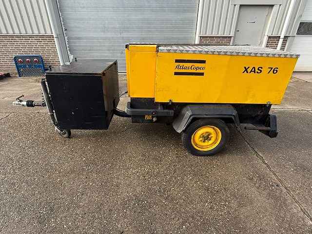 Atlas copco xas 76 mobiele luchtcompressor - afbeelding 2 van  31