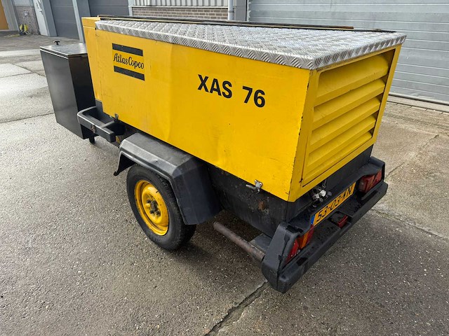 Atlas copco xas 76 mobiele luchtcompressor - afbeelding 3 van  31