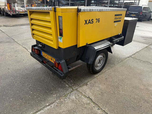 Atlas copco xas 76 mobiele luchtcompressor - afbeelding 5 van  31