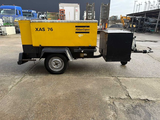 Atlas copco xas 76 mobiele luchtcompressor - afbeelding 6 van  31