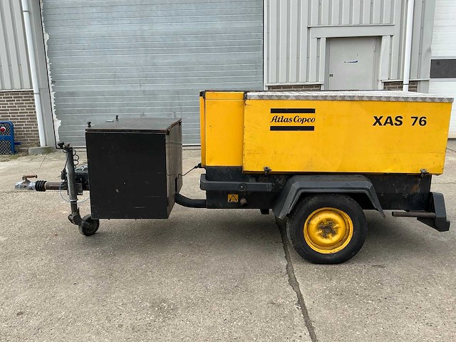 Atlas copco xas 76 mobiele luchtcompressor - afbeelding 2 van  31