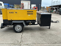 Atlas copco xas 76 mobiele luchtcompressor - afbeelding 6 van  31
