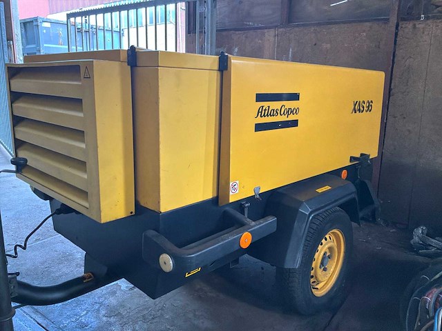 Atlas copco xas 96 luchtcompressor - afbeelding 8 van  14