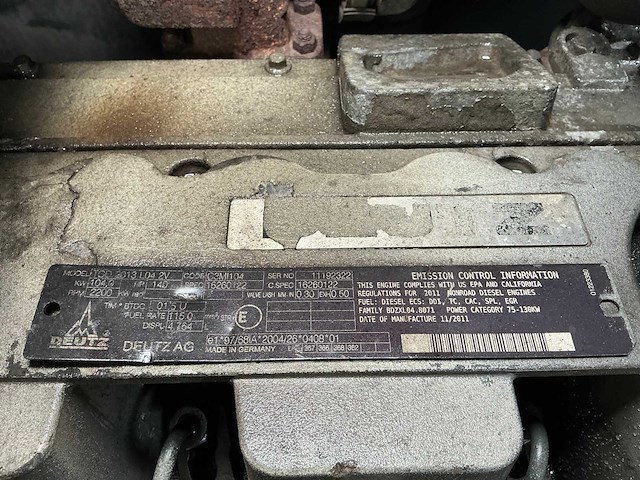 Atlas copco xash186dd compressor - afbeelding 9 van  22