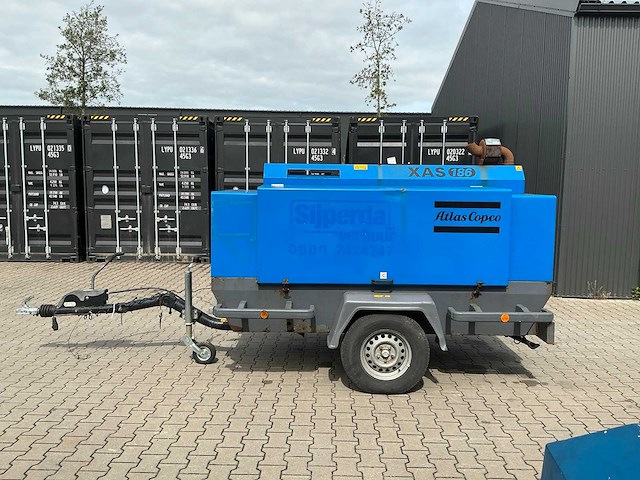 Atlas copco xash186dd compressor - afbeelding 13 van  17