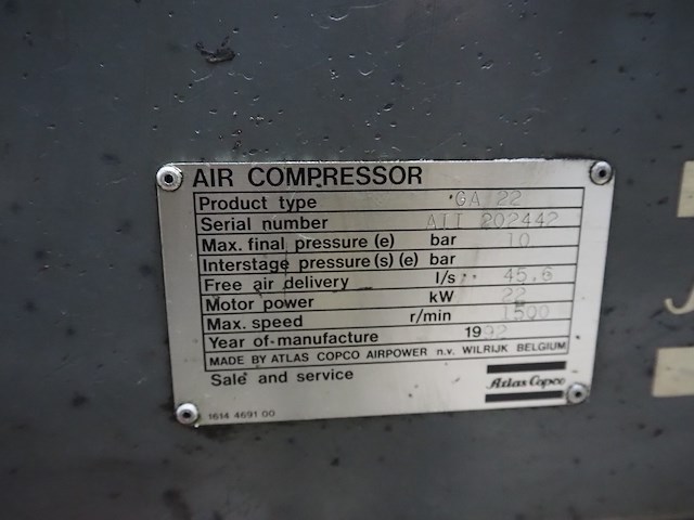 Atlas copco - afbeelding 8 van  8