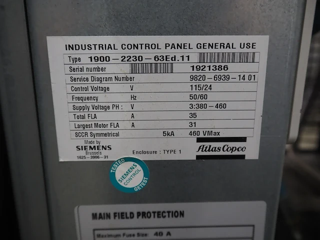 Atlas copco - afbeelding 3 van  20