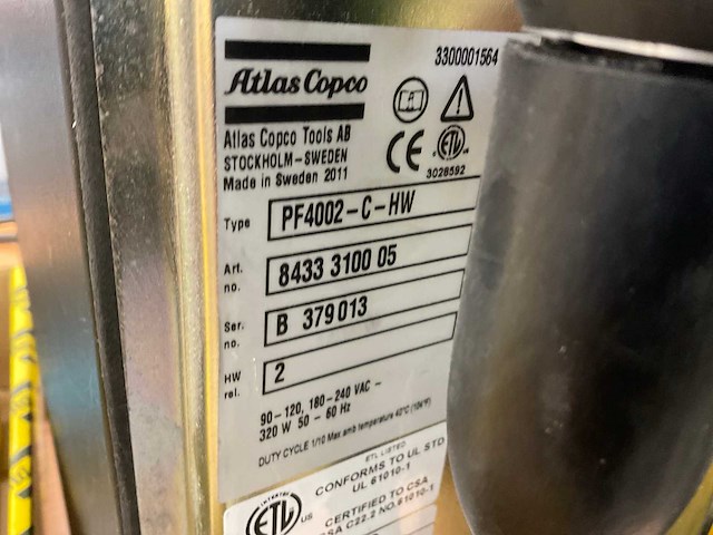 Atlas copo pf4002 moment aansturing - afbeelding 8 van  8