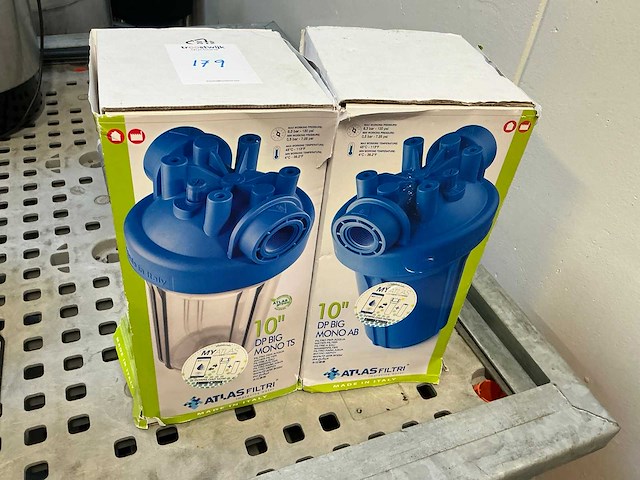 Atlas filtri dp big mono ab filterunit 10” (2x) - afbeelding 1 van  2