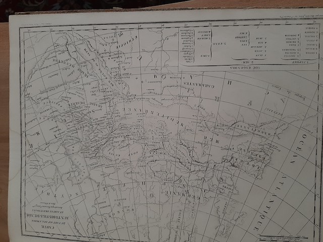 Atlas geografie en iconografie 12 tekeningen, frans, 1864 - afbeelding 4 van  10
