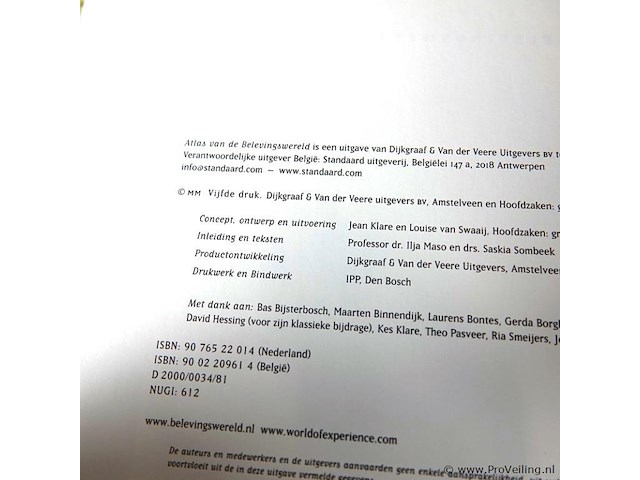 Atlas van de belevingswereld - afbeelding 2 van  5