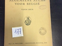 Atlas voor belgië 1933 - afbeelding 1 van  4
