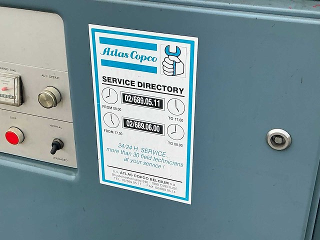 Atlascopco ga208 luchtcompressor - afbeelding 9 van  20