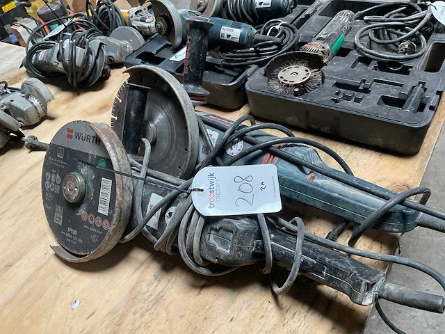 Atlascopo/bosch haakse slijpmachine - afbeelding 1 van  6