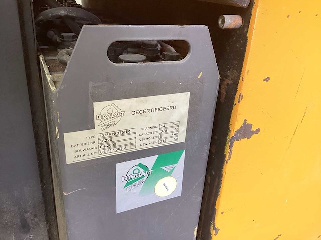 Atlet 12/3pzs375hr reach truck atlet - afbeelding 5 van  6