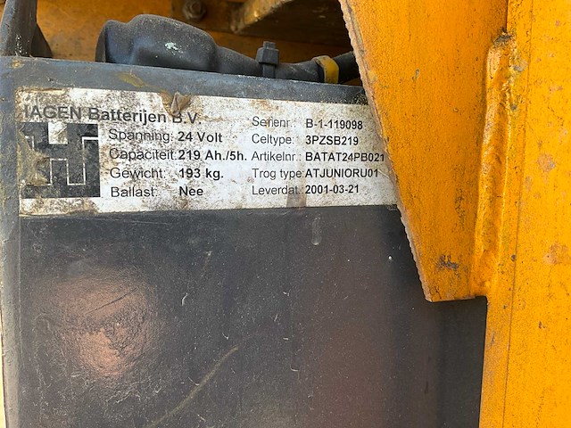 Atlet 125ste360/ajn reach truck - afbeelding 9 van  19