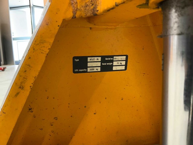 Atlet hl hand hydraulische palletwagen - afbeelding 7 van  7