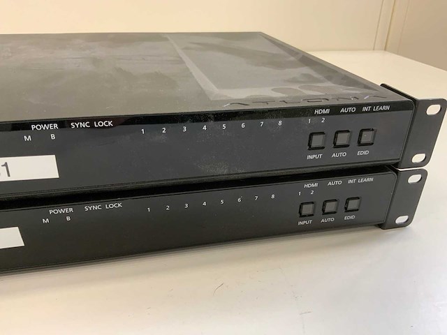Atlona at-hdcat-8 distributie versterker (2x) - afbeelding 3 van  4