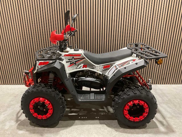 Atm t3b commander 200cc wit quad met kenteken wit - afbeelding 14 van  54