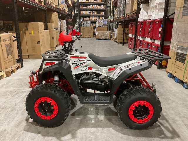 Atm t3b commander 200cc wit quad met kenteken wit - afbeelding 8 van  70