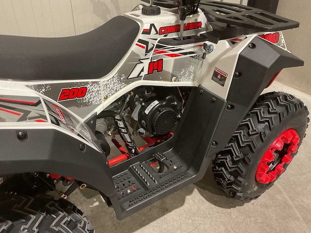 Atm t3b commander 200cc wit quad met kenteken wit - afbeelding 55 van  69